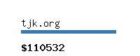 tjk.org Website value calculator