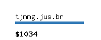 tjmmg.jus.br Website value calculator