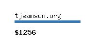 tjsamson.org Website value calculator