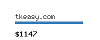 tkeasy.com Website value calculator