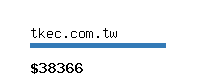 tkec.com.tw Website value calculator