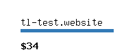 tl-test.website Website value calculator