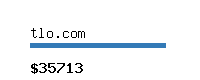 tlo.com Website value calculator