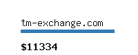 tm-exchange.com Website value calculator