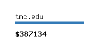 tmc.edu Website value calculator