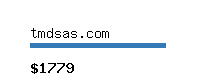 tmdsas.com Website value calculator