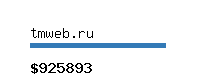 tmweb.ru Website value calculator