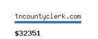 tncountyclerk.com Website value calculator