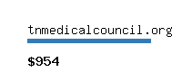 tnmedicalcouncil.org Website value calculator