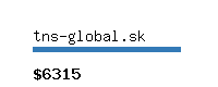 tns-global.sk Website value calculator