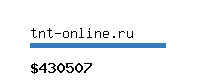 tnt-online.ru Website value calculator