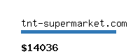 tnt-supermarket.com Website value calculator