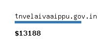 tnvelaivaaippu.gov.in Website value calculator
