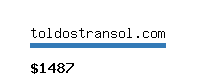 toldostransol.com Website value calculator