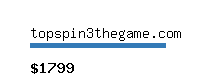 topspin3thegame.com Website value calculator