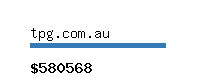 tpg.com.au Website value calculator