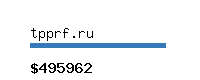 tpprf.ru Website value calculator