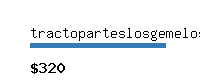 tractoparteslosgemelos.com Website value calculator