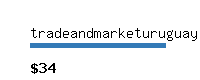 tradeandmarketuruguay.com Website value calculator