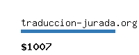 traduccion-jurada.org Website value calculator