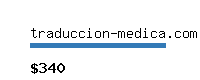 traduccion-medica.com Website value calculator