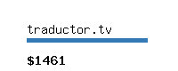 traductor.tv Website value calculator