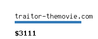 traitor-themovie.com Website value calculator