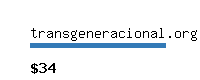 transgeneracional.org Website value calculator