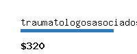 traumatologosasociados.com Website value calculator