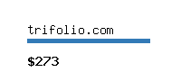 trifolio.com Website value calculator