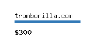 trombonilla.com Website value calculator