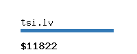 tsi.lv Website value calculator