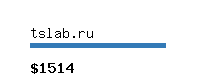 tslab.ru Website value calculator