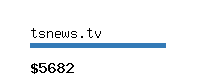 tsnews.tv Website value calculator