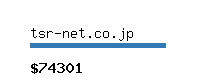 tsr-net.co.jp Website value calculator