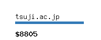 tsuji.ac.jp Website value calculator