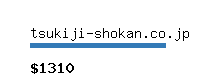 tsukiji-shokan.co.jp Website value calculator