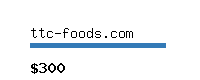 ttc-foods.com Website value calculator