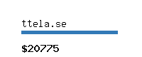 ttela.se Website value calculator