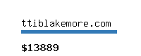 ttiblakemore.com Website value calculator