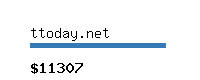 ttoday.net Website value calculator