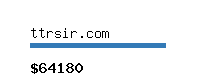 ttrsir.com Website value calculator