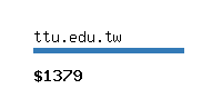 ttu.edu.tw Website value calculator