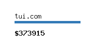 tui.com Website value calculator