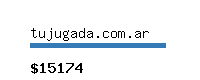 tujugada.com.ar Website value calculator