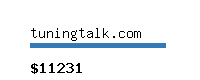 tuningtalk.com Website value calculator