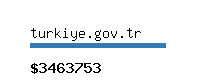 turkiye.gov.tr Website value calculator