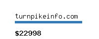 turnpikeinfo.com Website value calculator