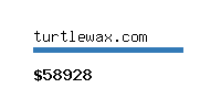 turtlewax.com Website value calculator