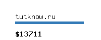 tutknow.ru Website value calculator